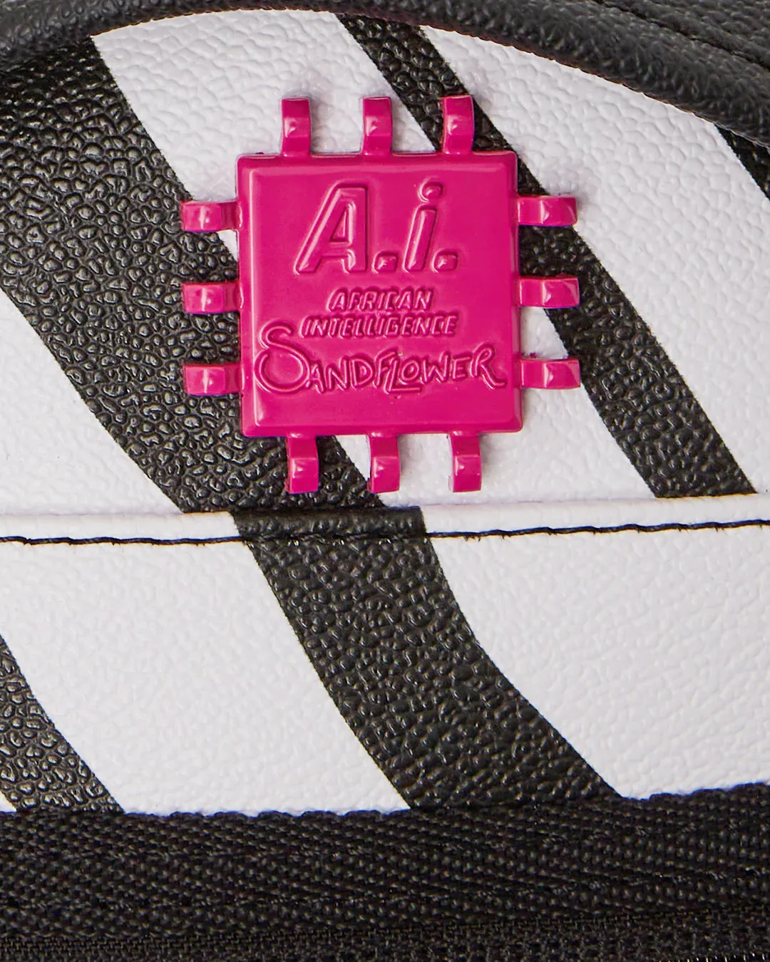 Ai Pink Africa Zebra Backpack