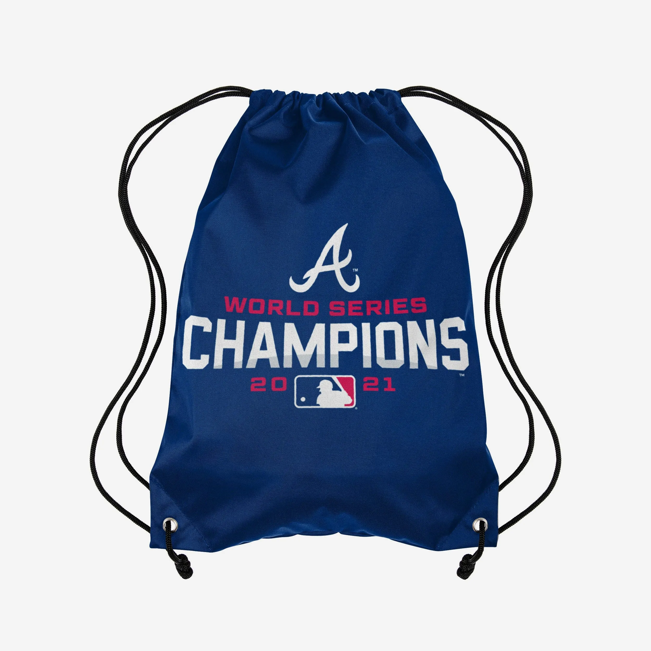 Atlanta Braves 2021 World Series Champions Drawstring Backpack