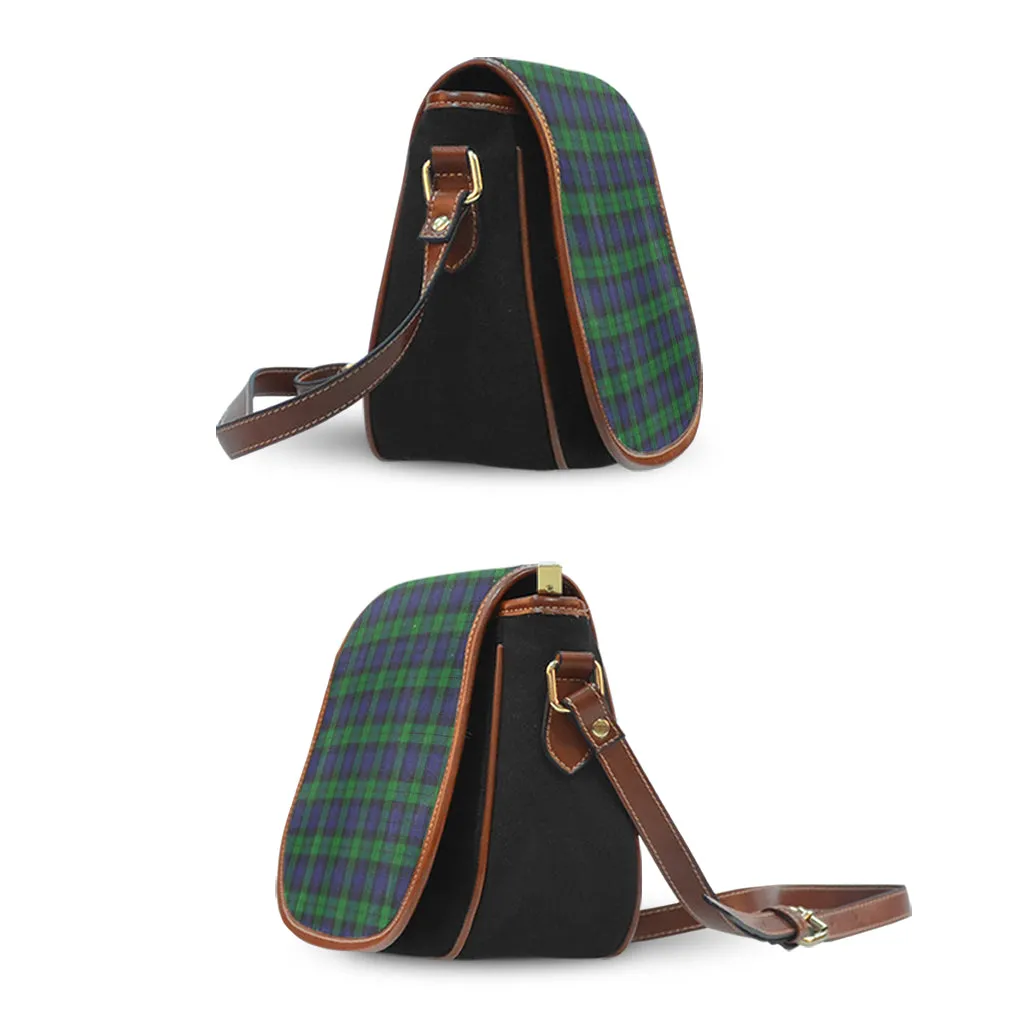 Black Watch Tartan Saddle Bag