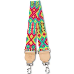 Consuela Mai Tai Wide Woven Shoulder Strap