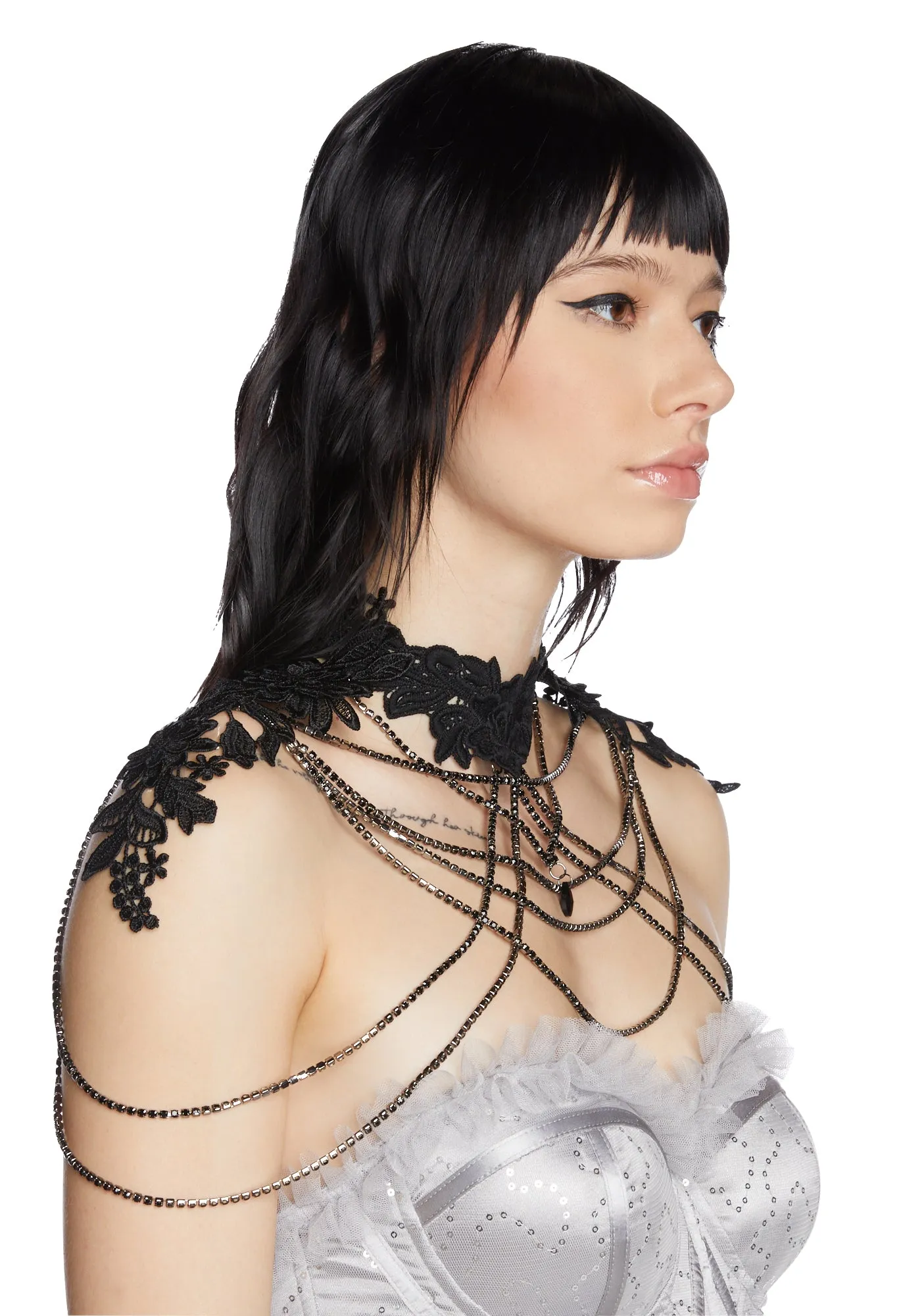 Grandiose Couture Rhinestone Body Chain