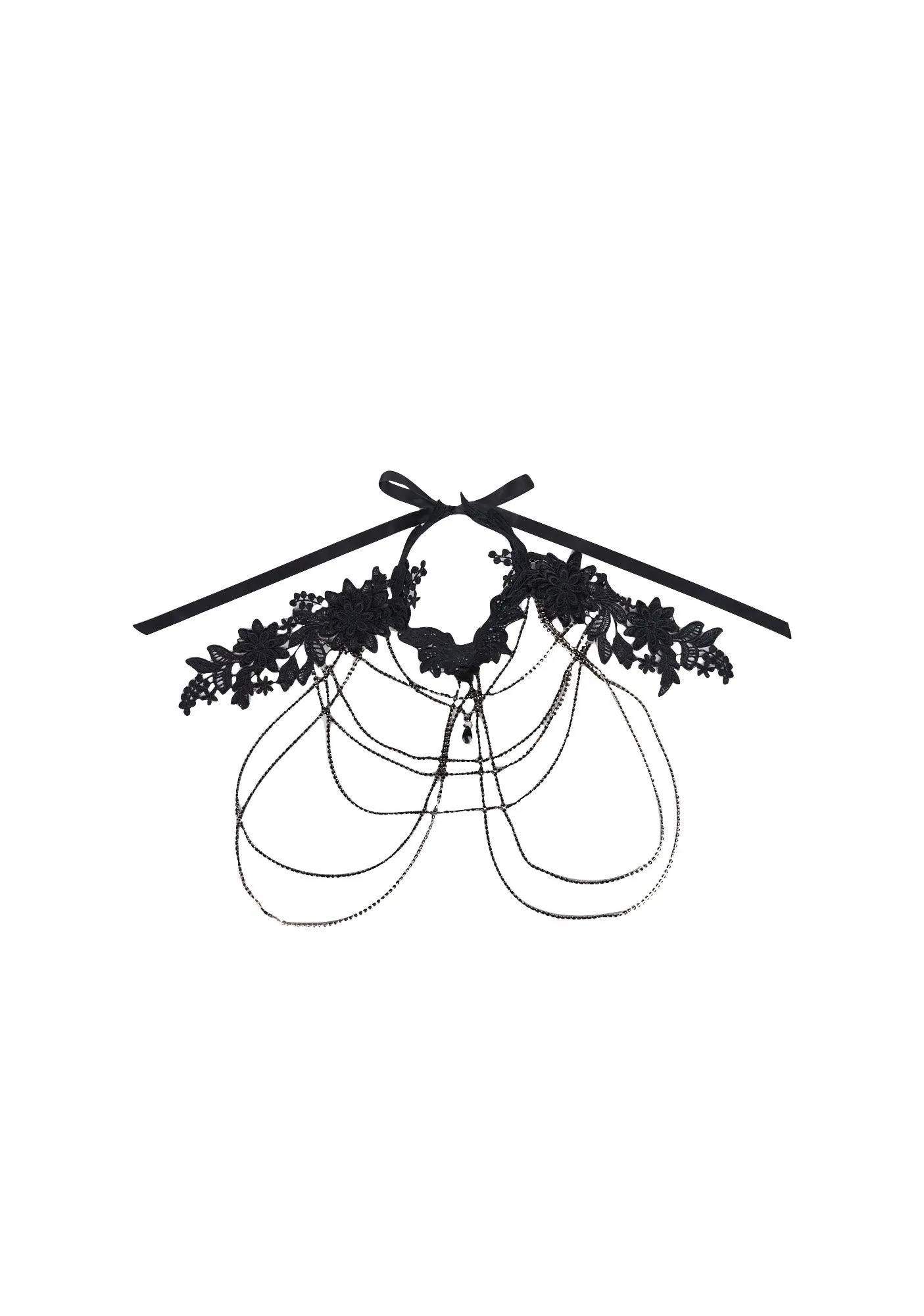 Grandiose Couture Rhinestone Body Chain