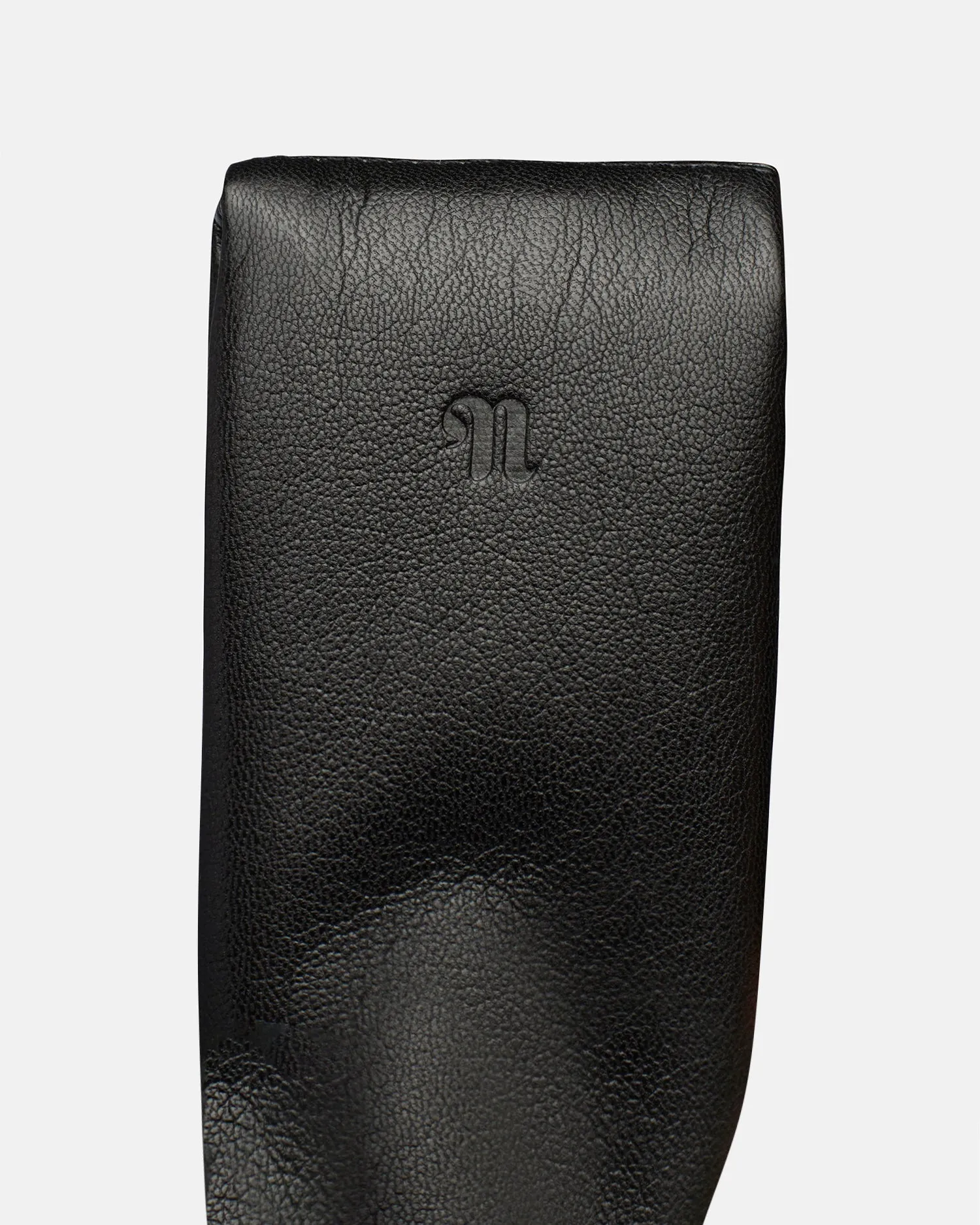 Jen Large - Okobor™ Alt-Leather Clutch Bag - Black