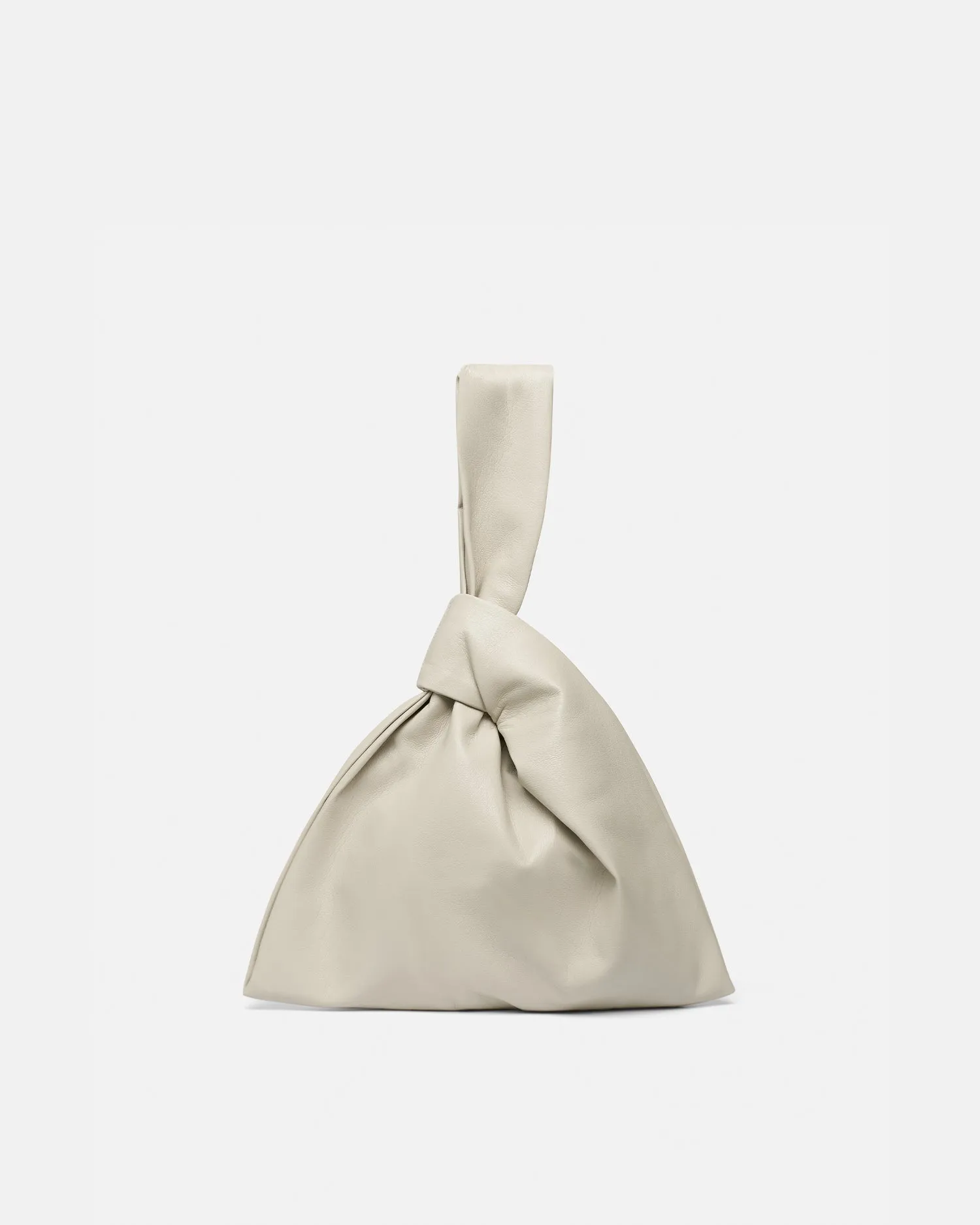 Jen - Okobor™ Alt-Leather Clutch Bag - Creme