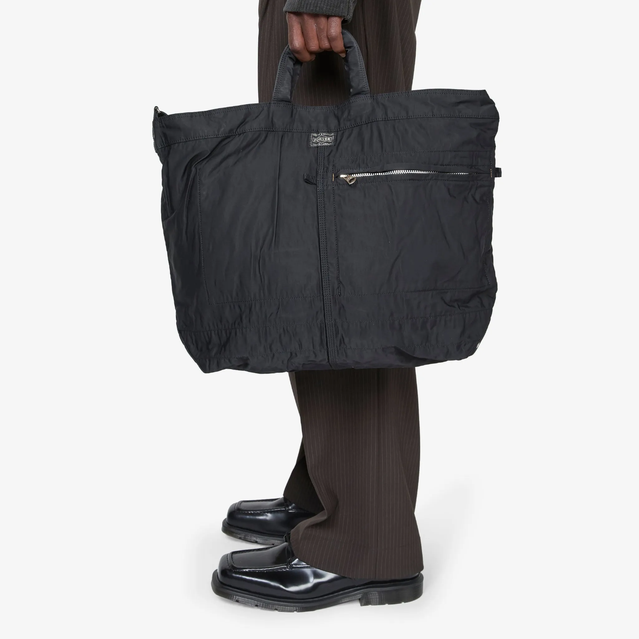 Mile 2-Way Tote Bag Black (L)