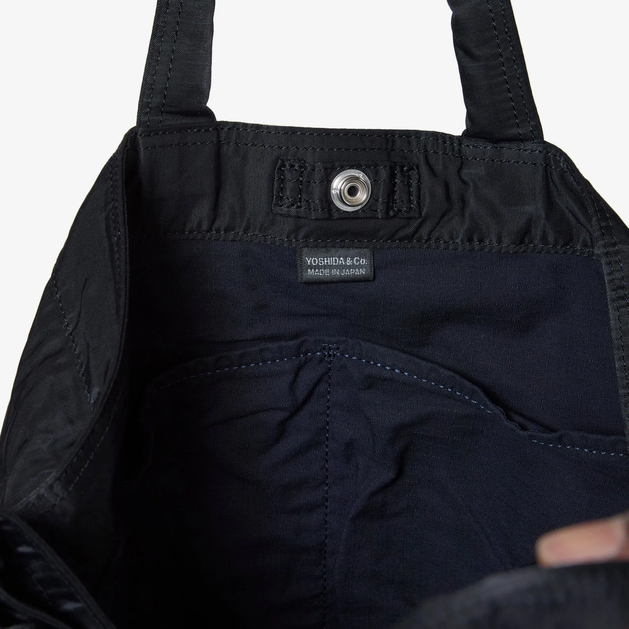 Mile 2-Way Tote Bag Black (L)