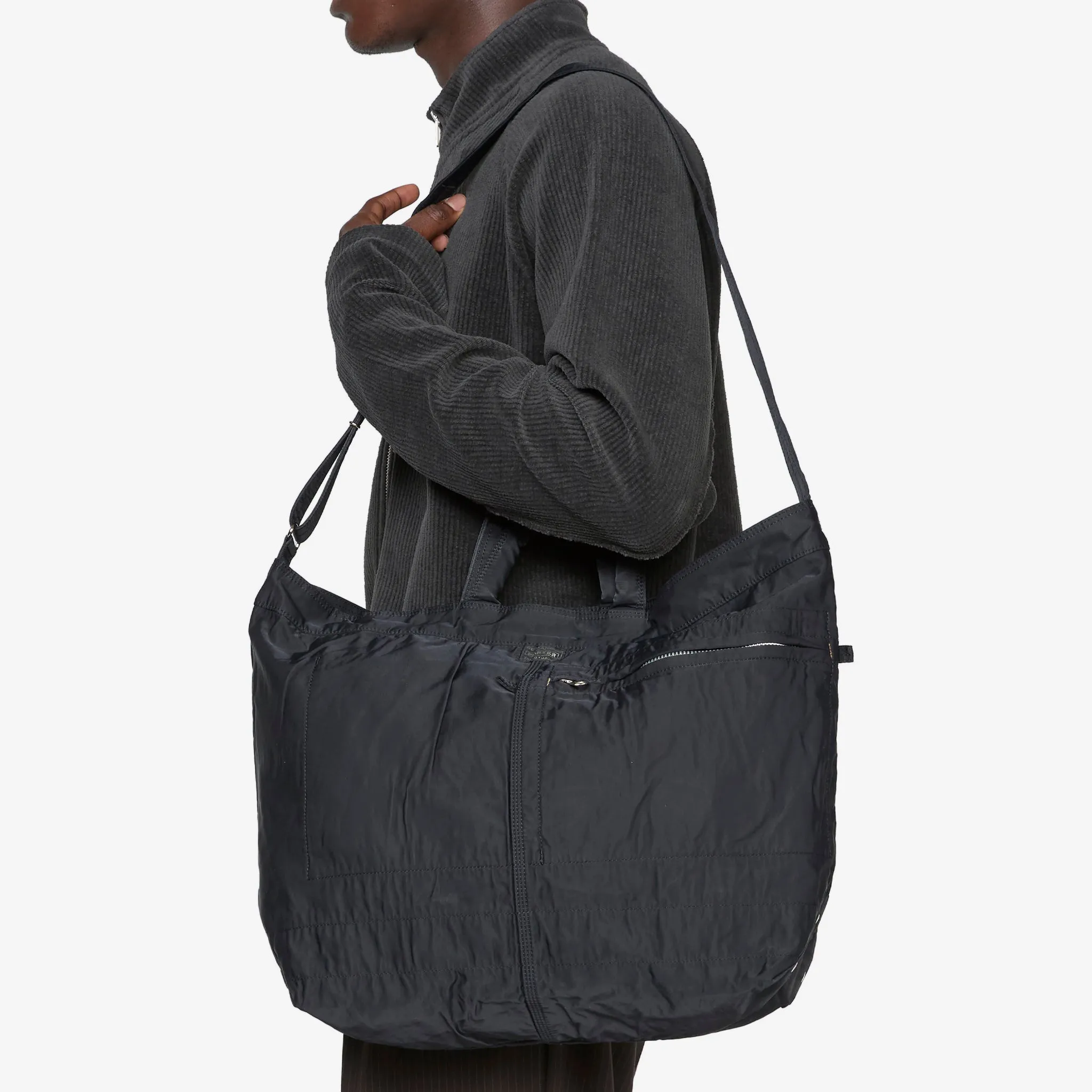 Mile 2-Way Tote Bag Black (L)