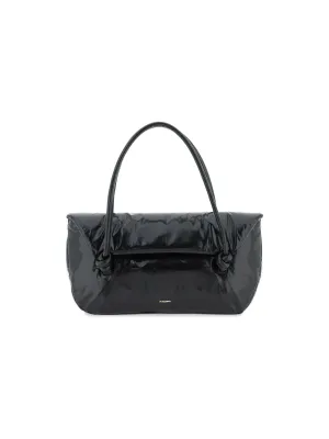 Padded Leather Shoulder Bag