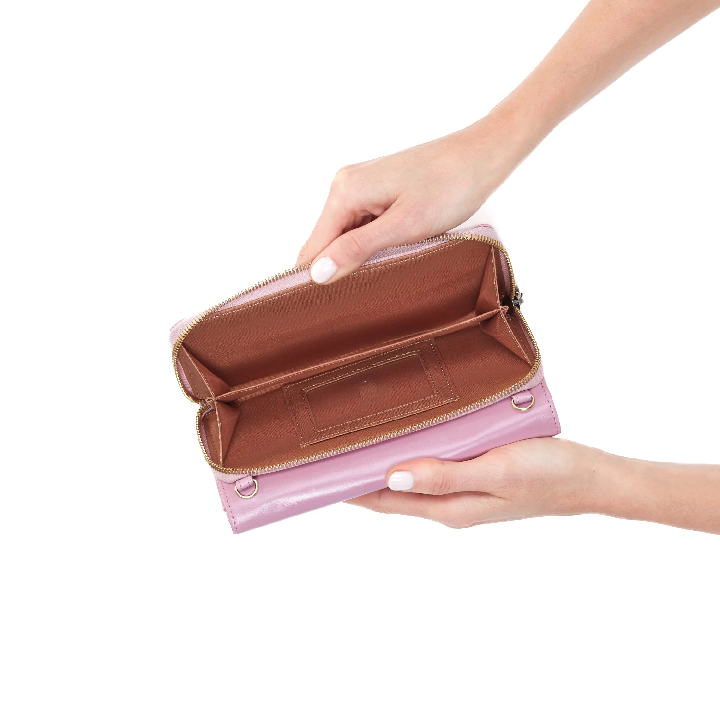 Rubie crossbody in Lilac Rose